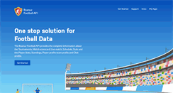 Desktop Screenshot of footballapi.com